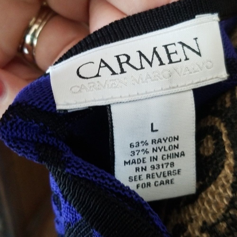 Carmen marc valvo dress - Picture 3 of 3